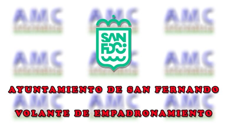 C&oacute;mo obtener el padr&oacute;n municipal en Sanl&uacute;car de Barrameda