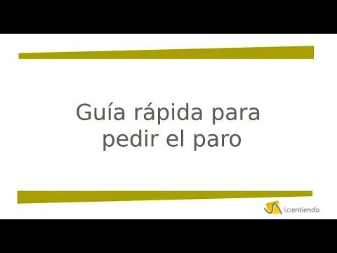 Cómo tramitar el paro en Espera