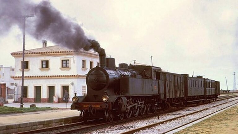 Ubicaci&oacute;n de la estaci&oacute;n de tren en Sanl&uacute;car de Barrameda